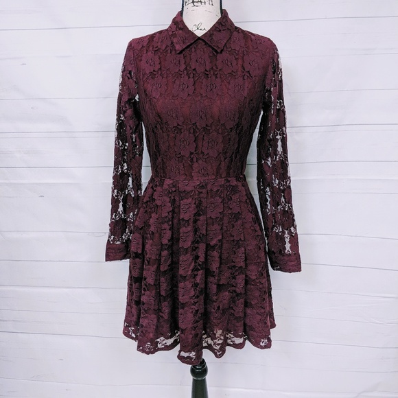 ASOS Dresses & Skirts - ASOS Lace A-Line Mini Dress